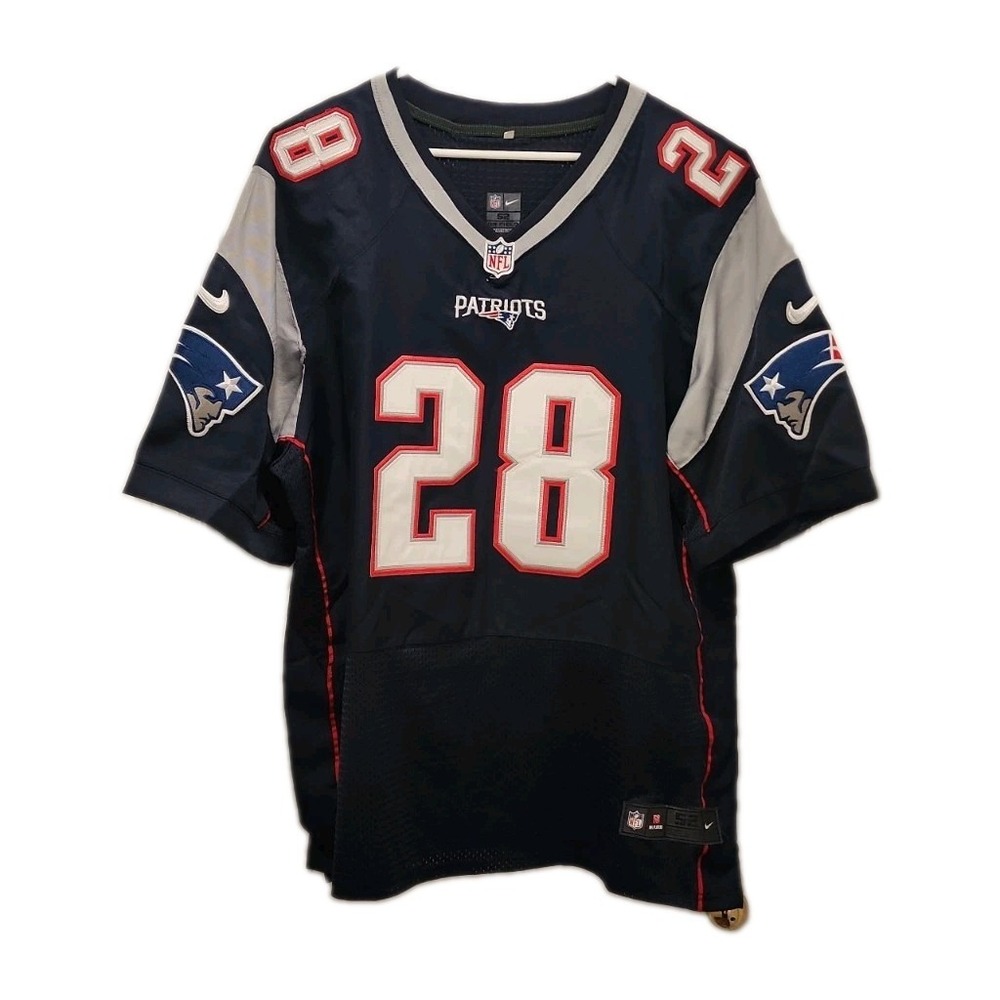 NFL x Nike On Field New England Patriots James White #28 Jersey Adult XXL 52